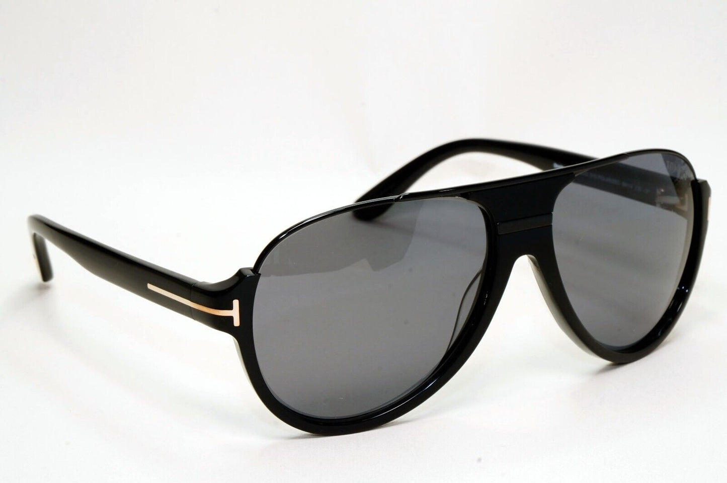 Tom Ford Sunglasses Polarised Black Pilot Gold FT0334 TF 334 Dimitry 01D 59mm