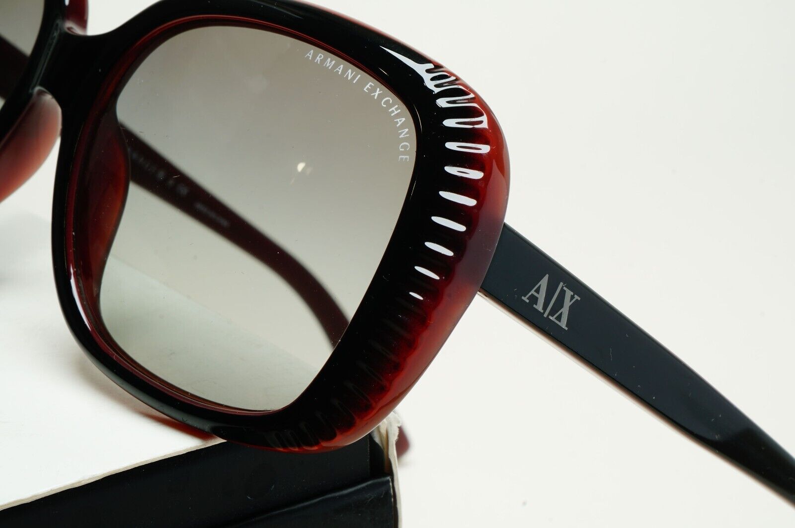 Armani Exchange Sunglasses 2015 Black Grey Square AX 4014 8059/11 221124