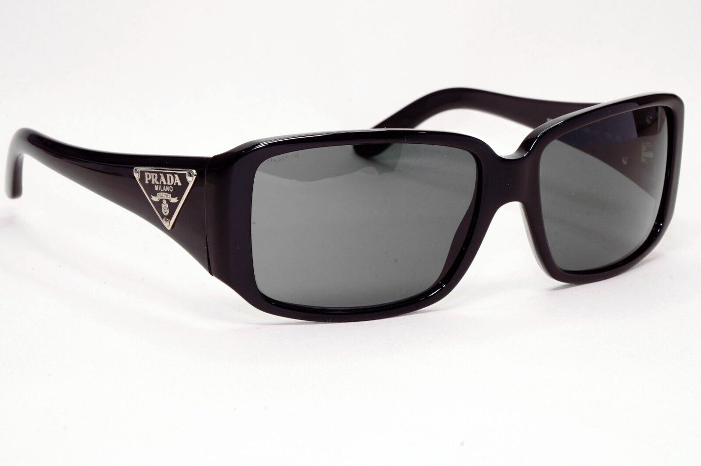 Prada Sunglasses 2011 Vintage Black Triangle Logo PR16LS SPR 16L 1AB-1A1 151024