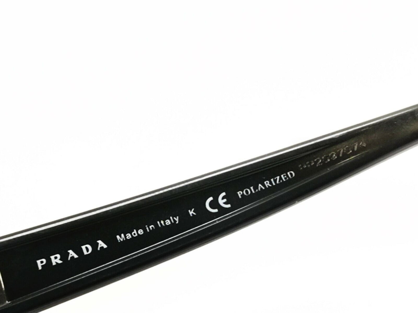 Authentic PRADA SS19 Mens Polarized Boxed Sunglasses Black SPS 04U 1BO-5Z1 27451