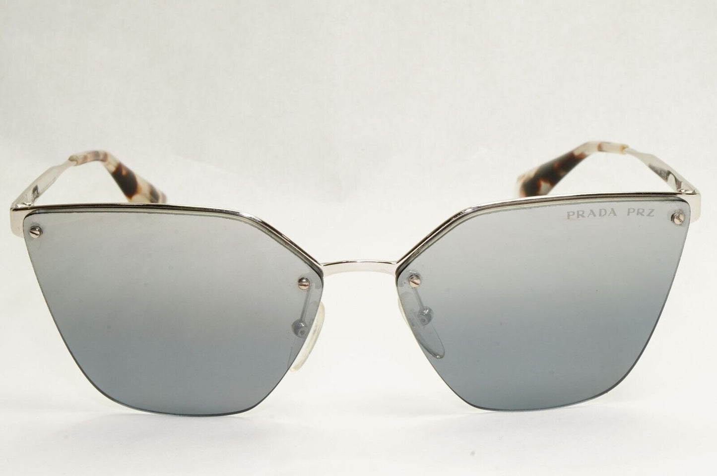 Prada Sunglasses Polarized Mirror Silver Cinema PR68TS SPR 68T 1BC-2F2 270324