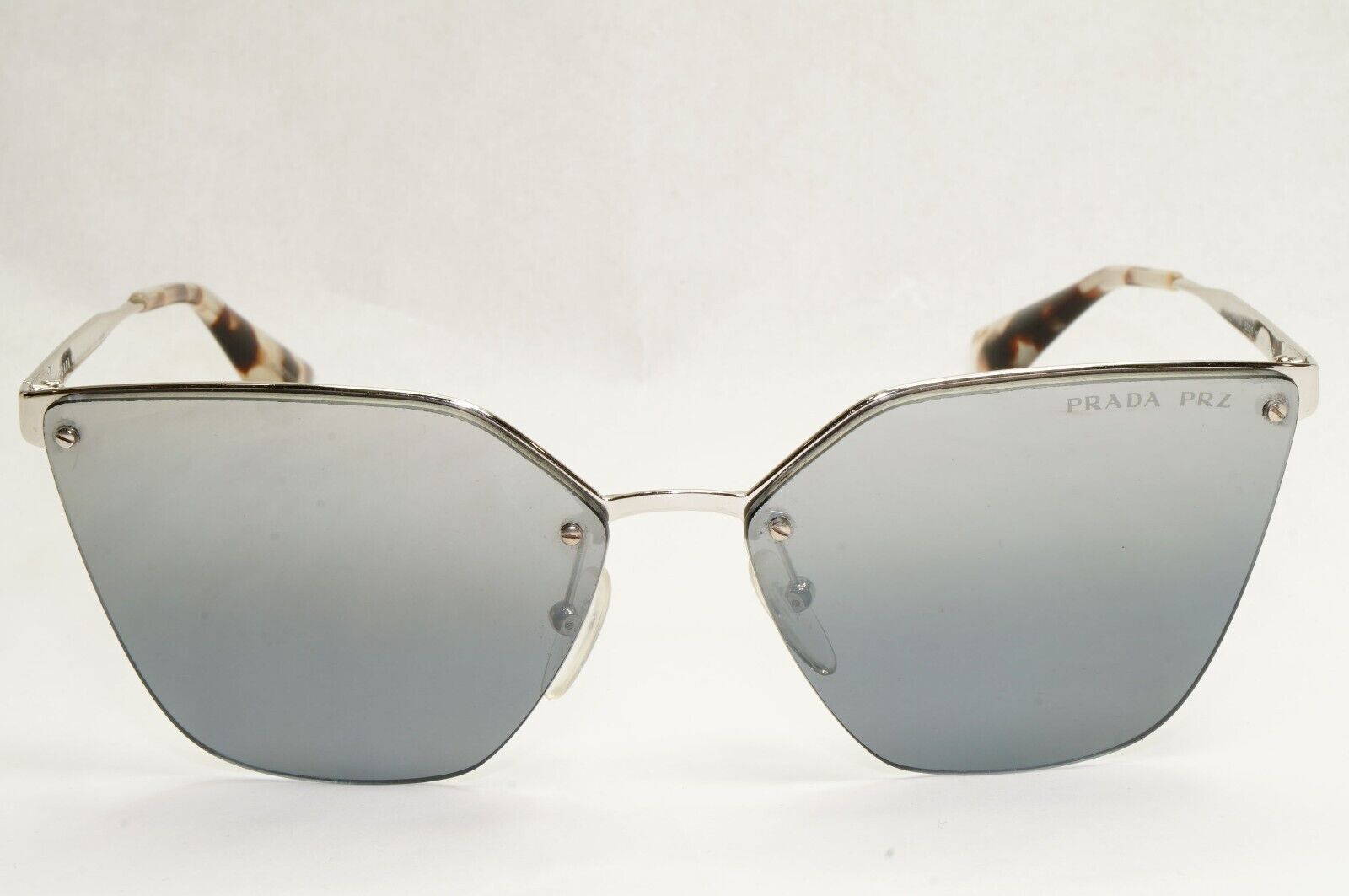 Prada Sunglasses Polarized Mirror Silver Cinema PR68TS SPR 68T 1BC-2F2 270324