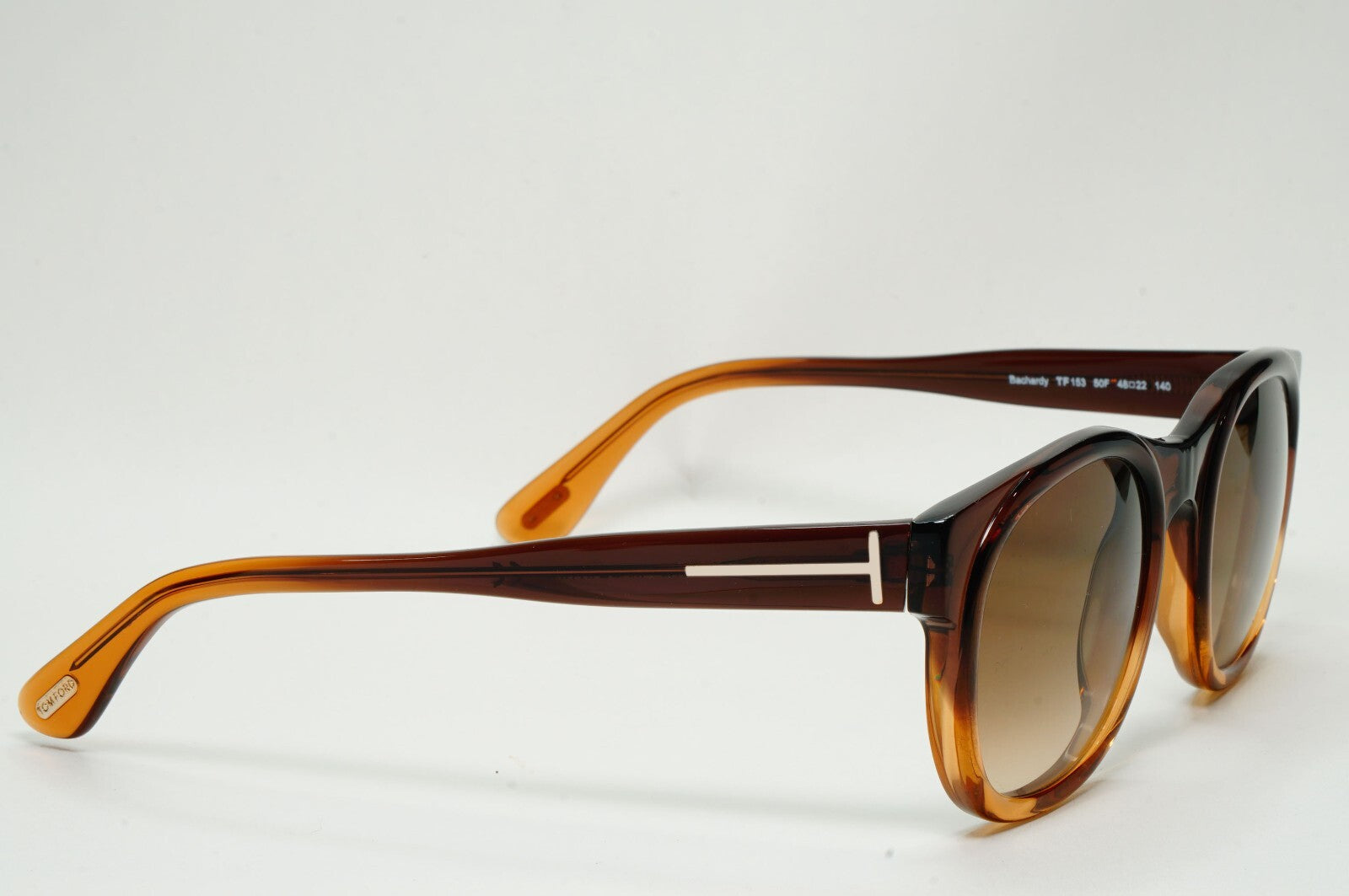 Tom Ford Sunglasses Bachardy Vintage 2009 Brown Honey Gradient TF 153 50F [A]
