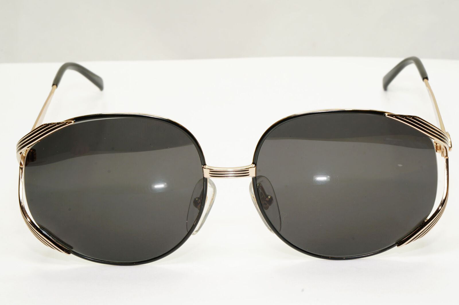 Dior 1990s Vintage Sunglasses Austria Gold Black Retro Square 2387 49 251122