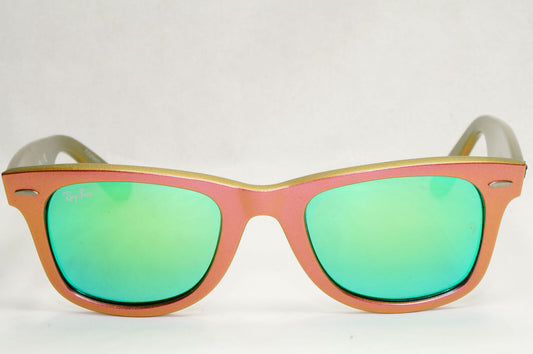 Ray-Ban Sunglasses Wayfarer Cosmo Jupiter Metallic Pink Brown RB 2140 6110/19