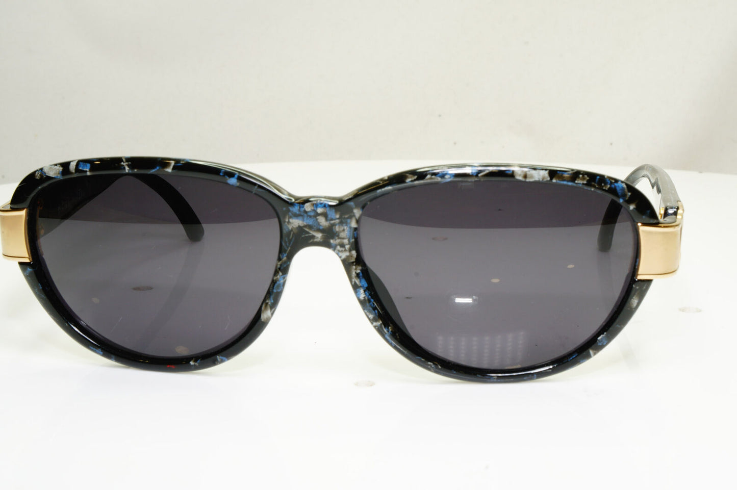 Authentic DIOR Womens 1995 Vintage Austria Sunglasses Marble Gold 2917 95 30534