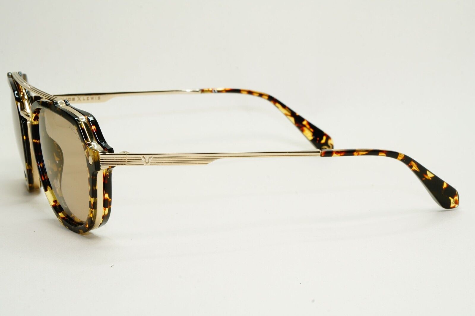 Police Lewis Hamilton F1 Sunglasses Brown Gold 52mm 05 SPL A26 COL 594G B 270924
