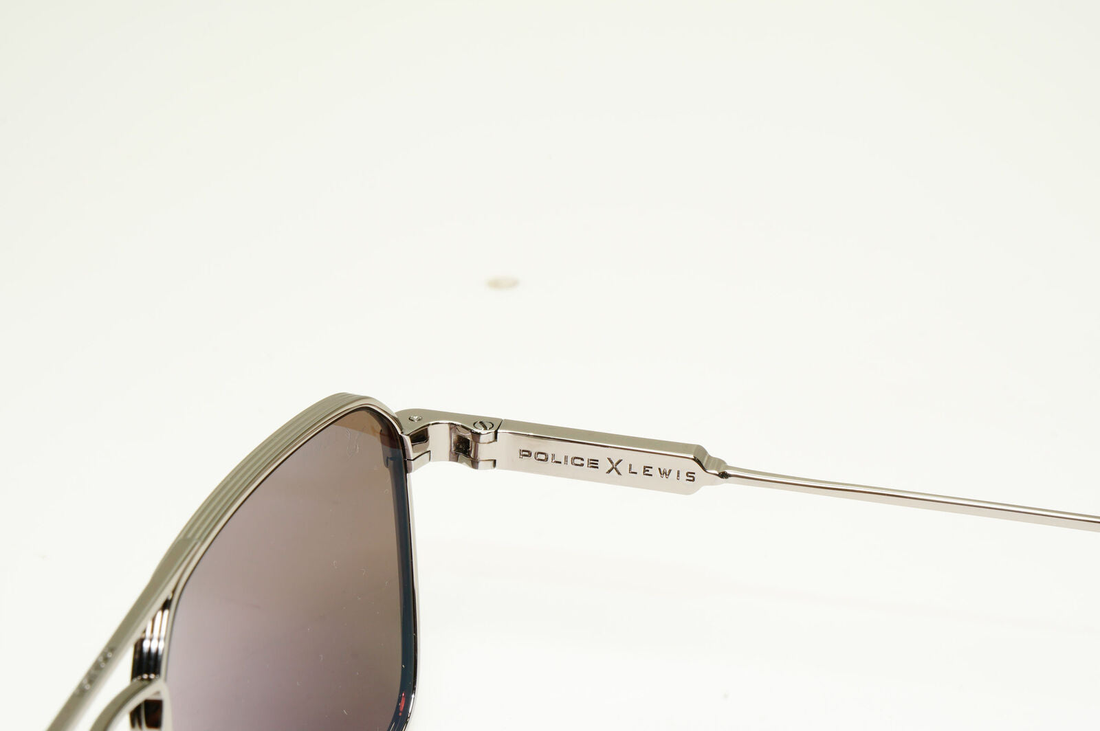 Police Lewis Hamilton F1 Sunglasses Ruthenium Gunmetal Brown SPL A23 COL 0509