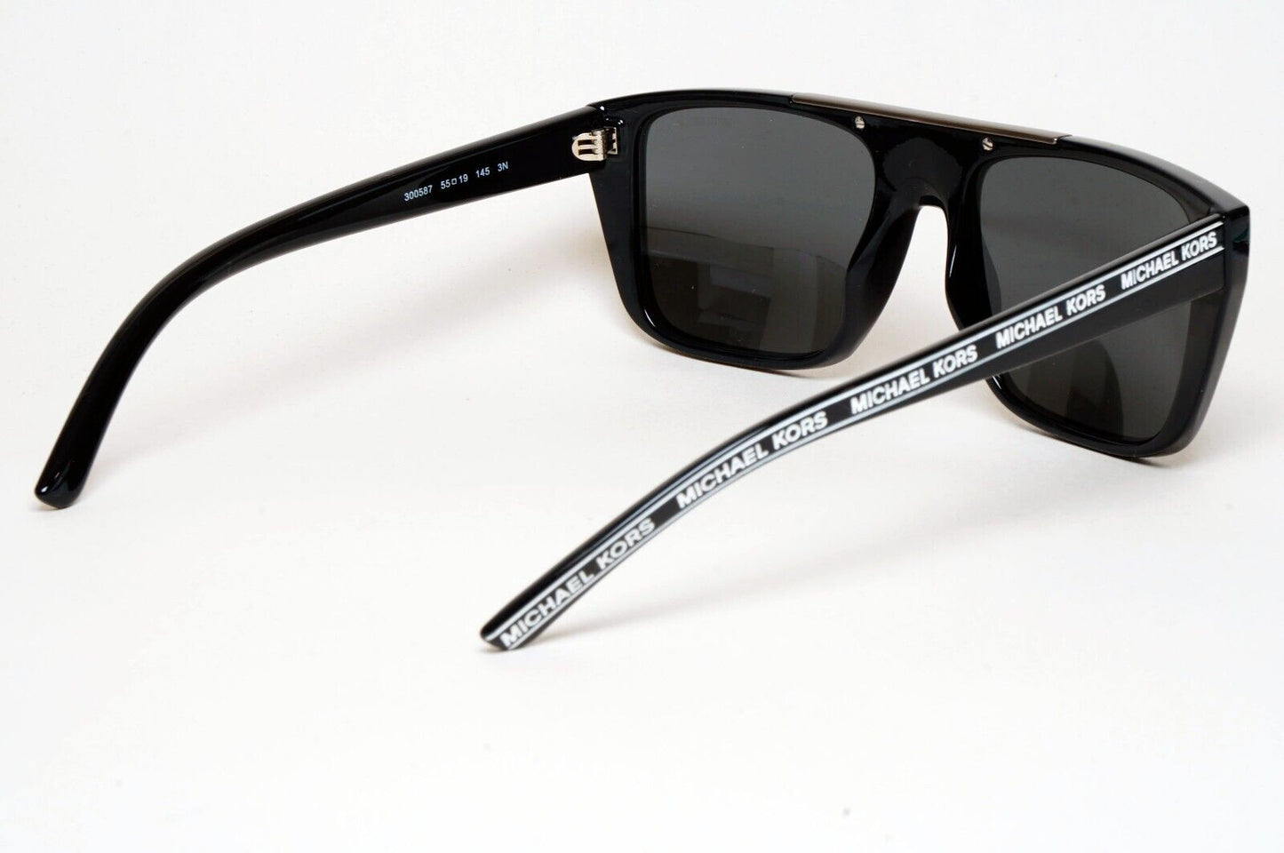 Michael Kors Sunglasses Black Suqare Monogram MK 2159 Byron 3005/87 55mm