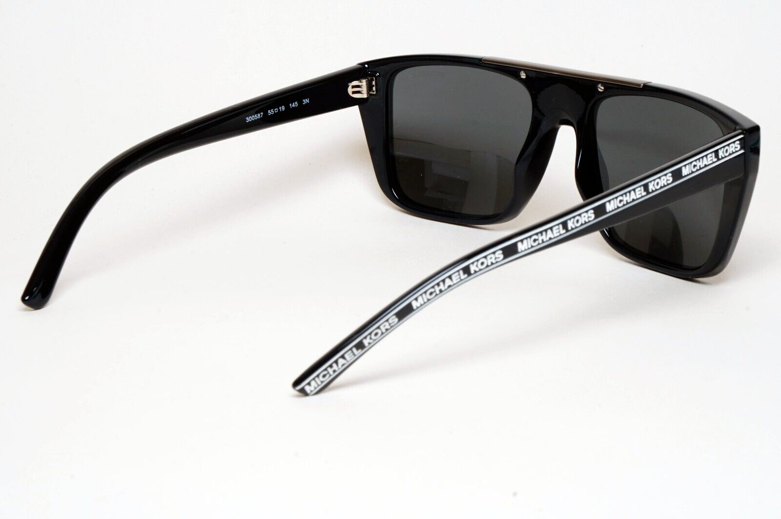 Michael Kors Sunglasses Black Suqare Monogram MK 2159 Byron 3005/87 55mm