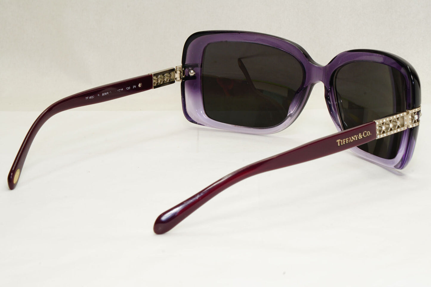 Tiffany & Co Sunglasses 2013 Vintage Voile Purple Violet 4025-B 8068/3L 140124
