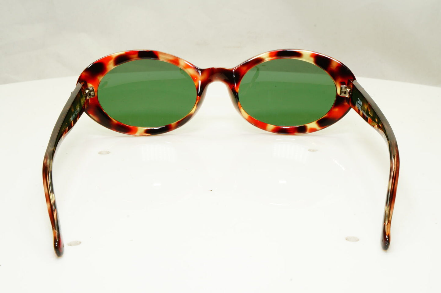 Gianni Versace 1996 Womens Vintage Oval Brown Medusa Sunglasses MOD 451 COL 870