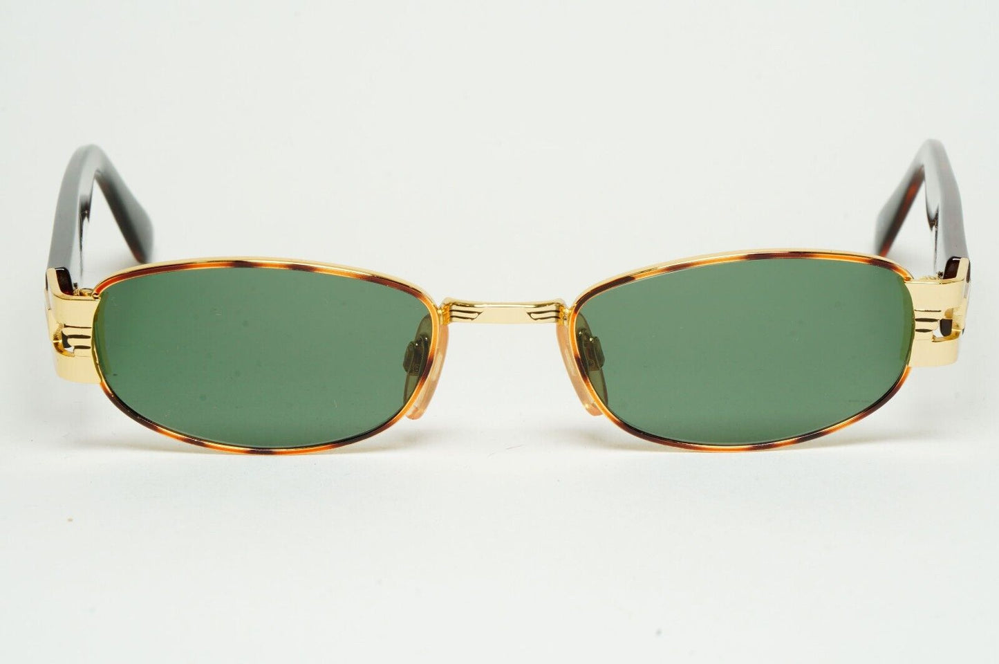 Versus Sunglasses 1996 by Gianni Versace Vintage Gold Green MOD F31 COL 36M