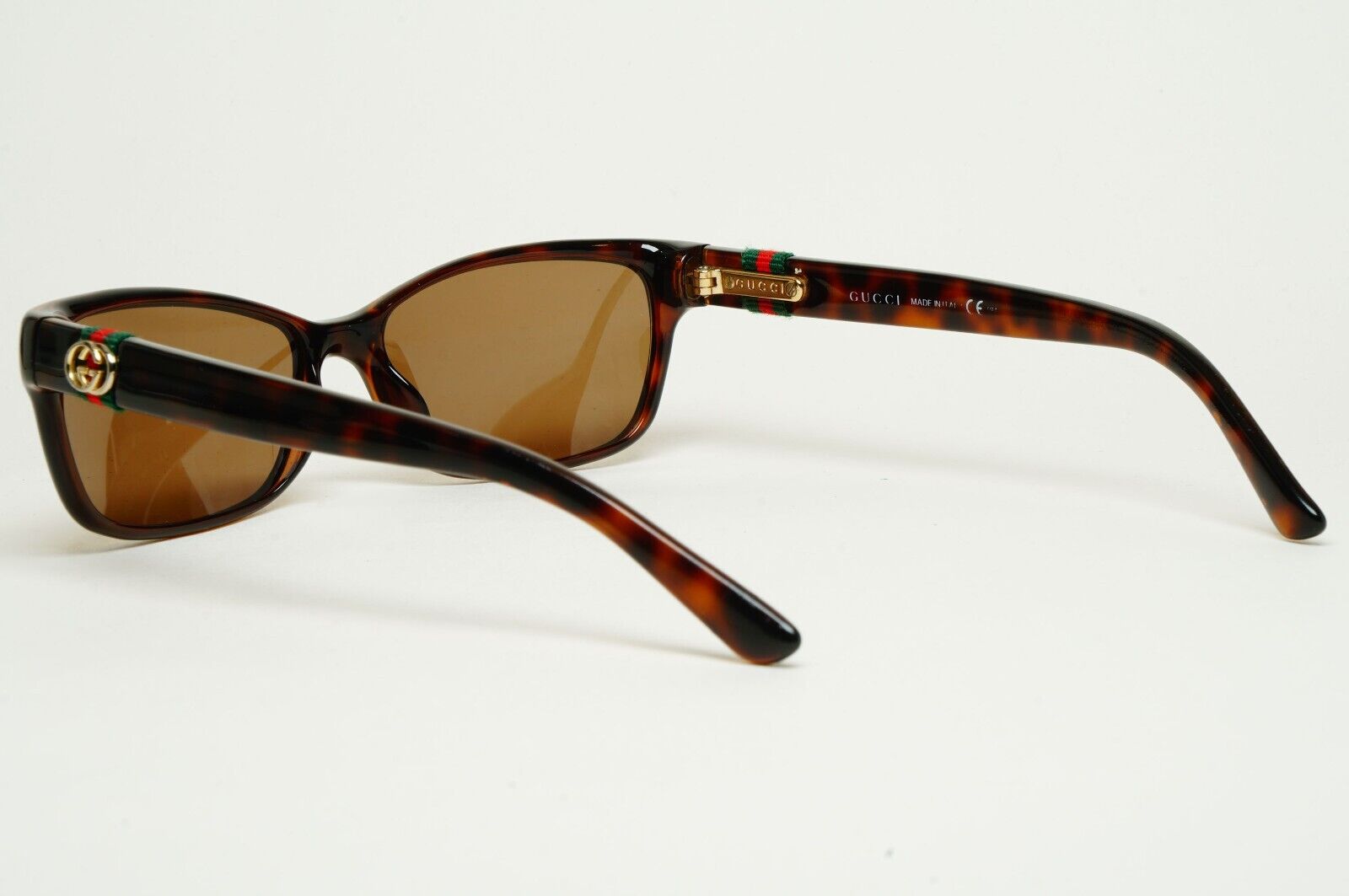 Gucci Sunglasses 2012 Vintage Ribbon Brown Tortoise Small GG 3647 DWJ 310125