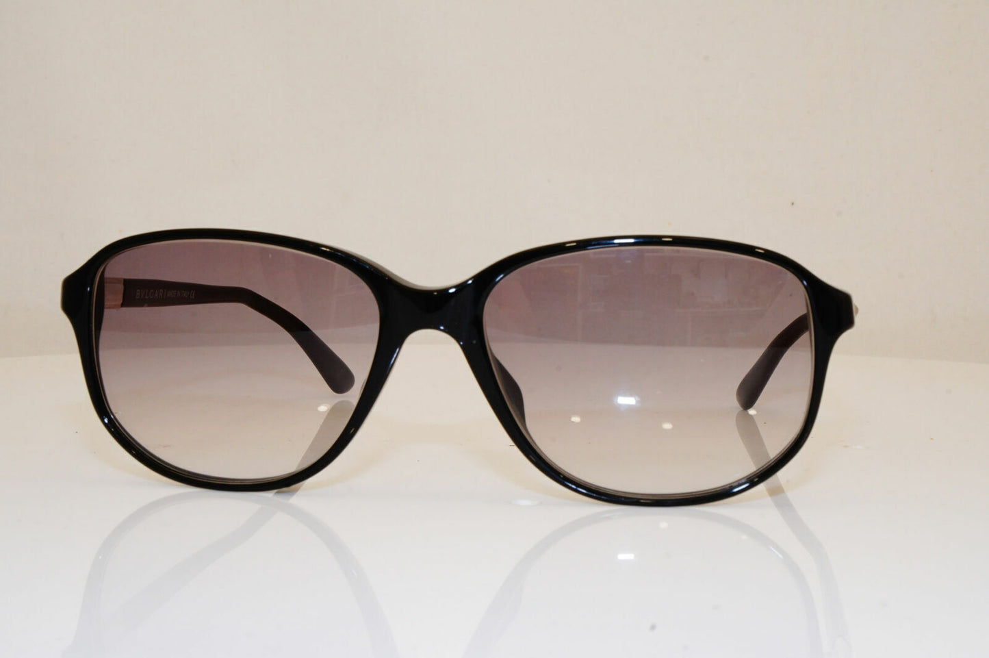 Authentic BVLGARI Mens Womens Diamante Vintage Sunglasses Black 703 501 26211