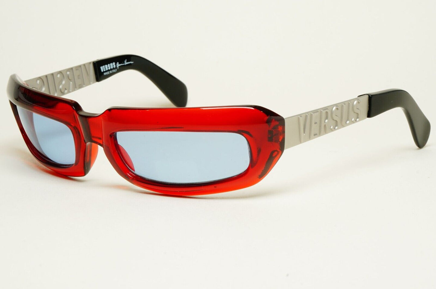 Versus Sunglasses 1996 by Gianni Versace Vintage Dark Red MOD E48/A COL 415