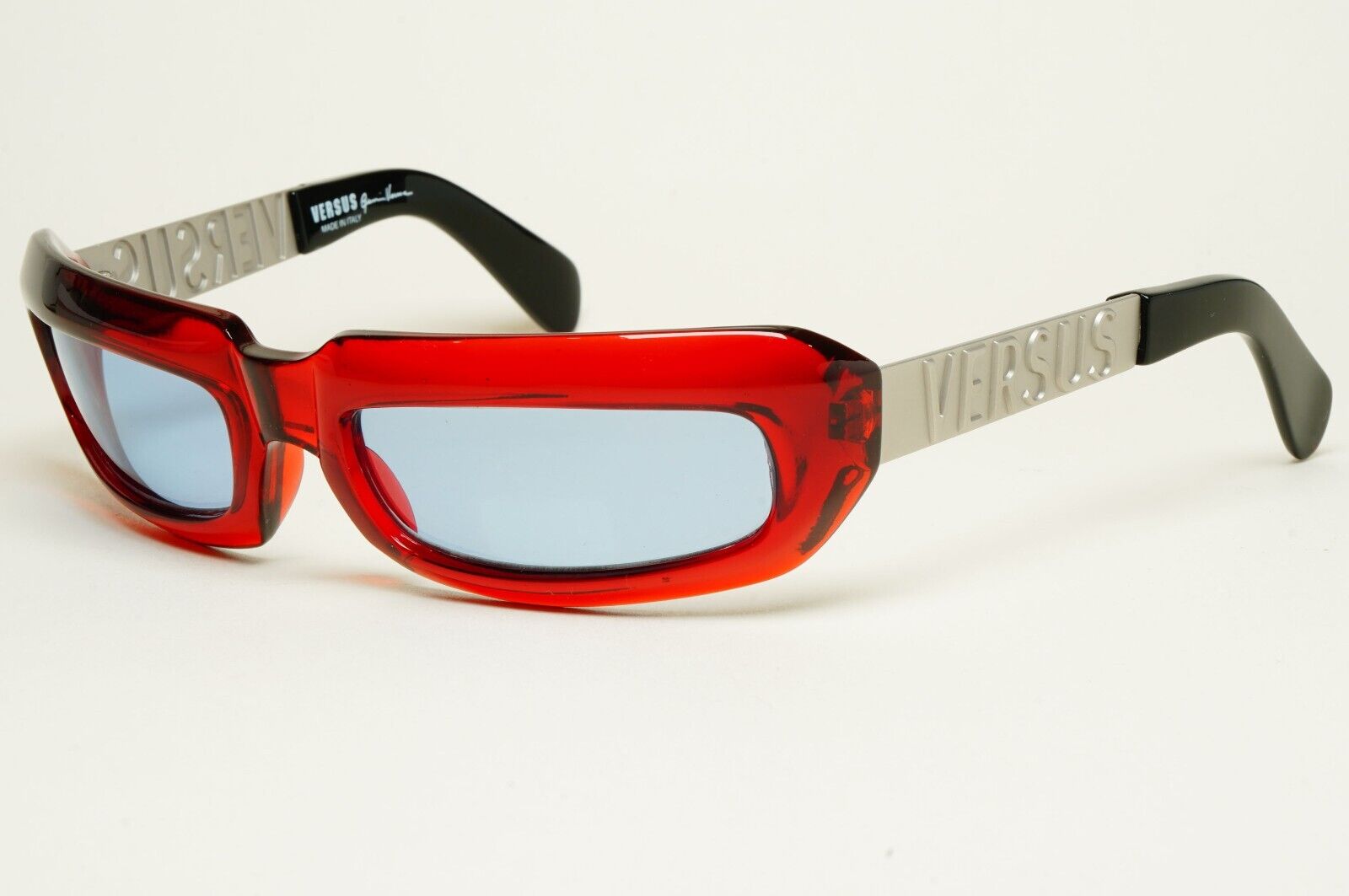 Versus Sunglasses 1996 by Gianni Versace Vintage Dark Red MOD E48/A COL 415