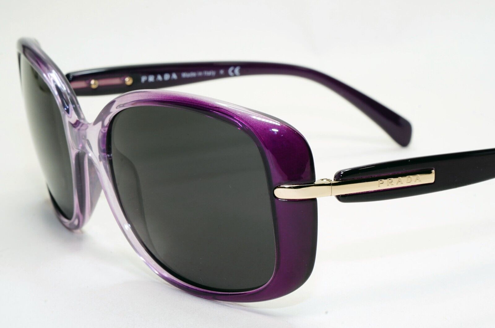 Prada Sunglasses 2011 Vintage Purple Black Gold PR08OS SPR 08O NAM-6P1 131024