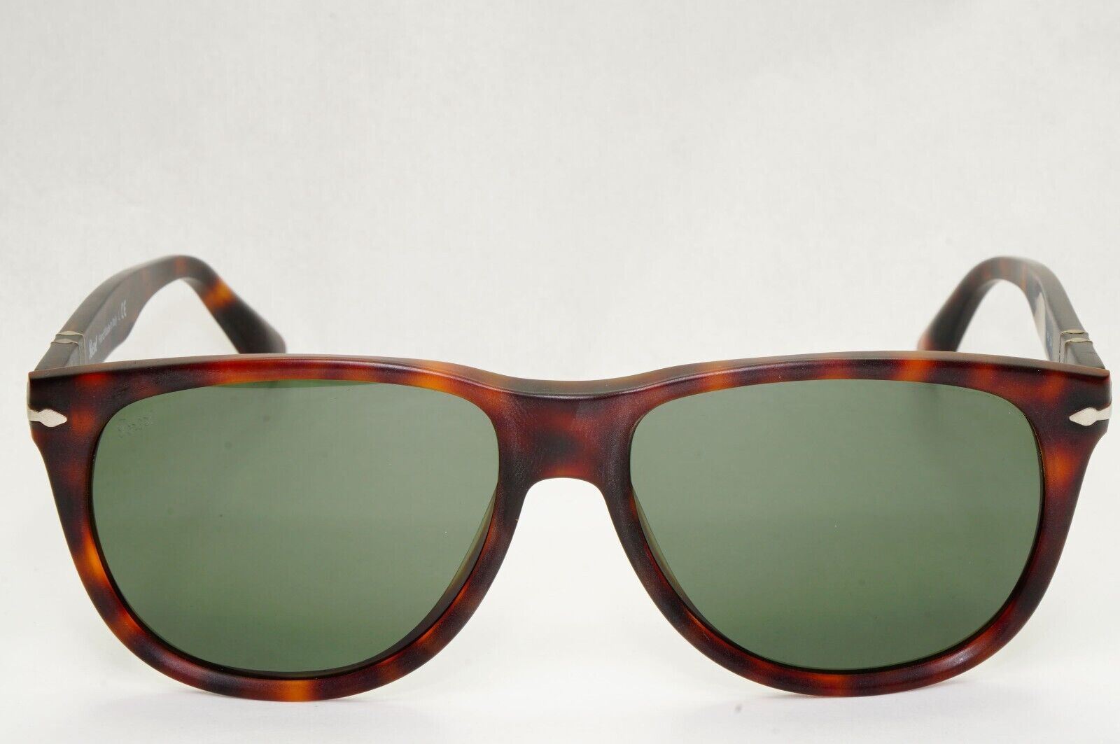 Persol Sunglasses 2014 Brown Tortoiseshell Green Square 3103-S 9001/31 56mm