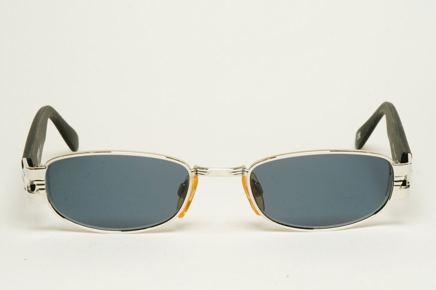 Versus Sunglasses 1996 by Gianni Versace Vintage Silver Black MOD F31 COL 12M