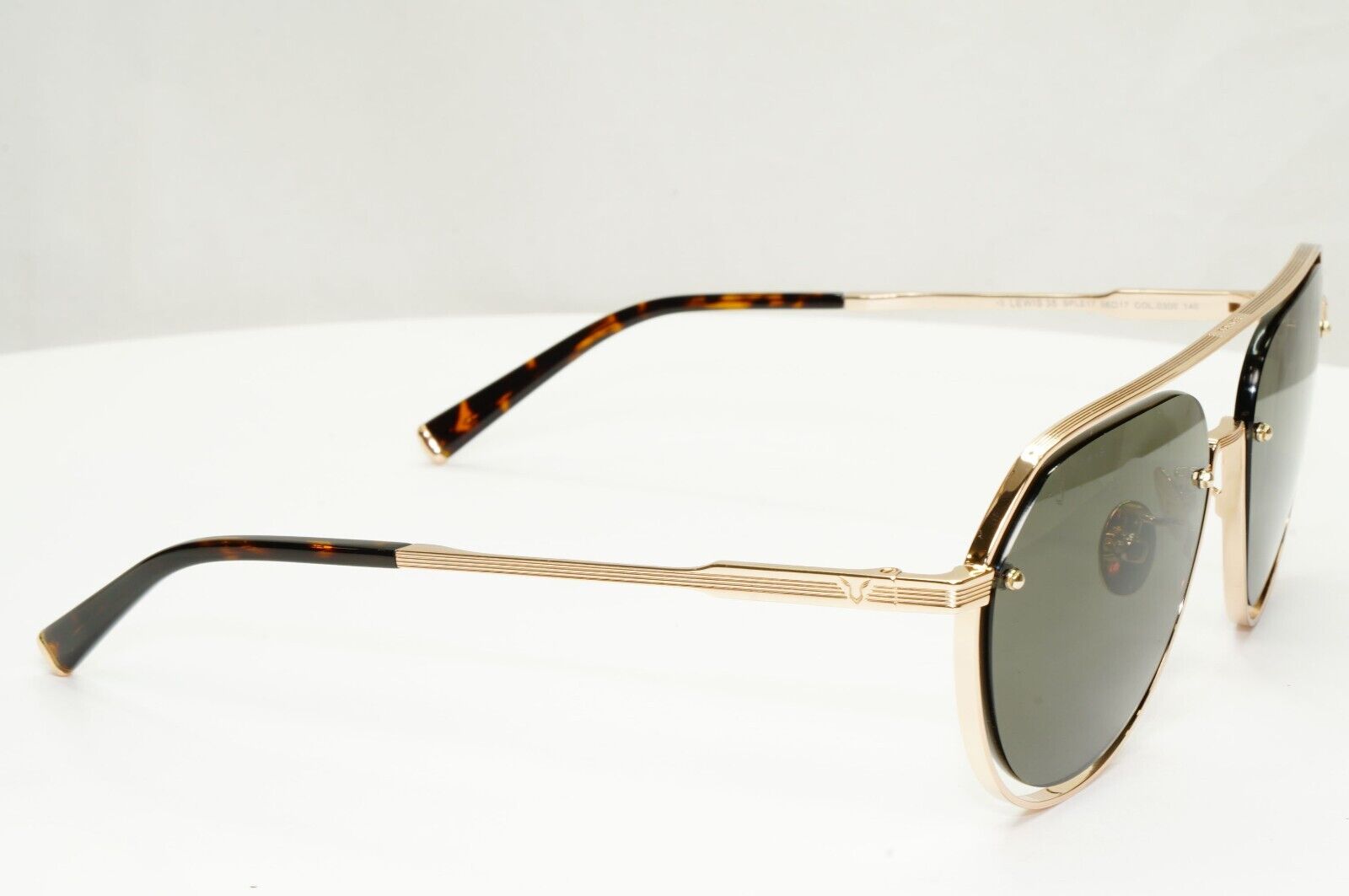 Police Lewis Hamilton F1 Sunglasses Gold Grey Metal Pilot SPL E17 COL 0300