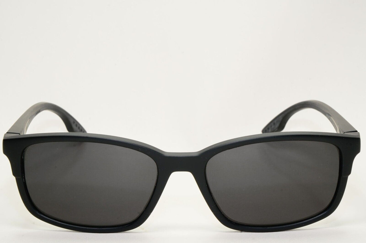 Prada Sunglasses Black Matte Rubber Square PS01PV VPS 01P DG0-1O1 54mm
