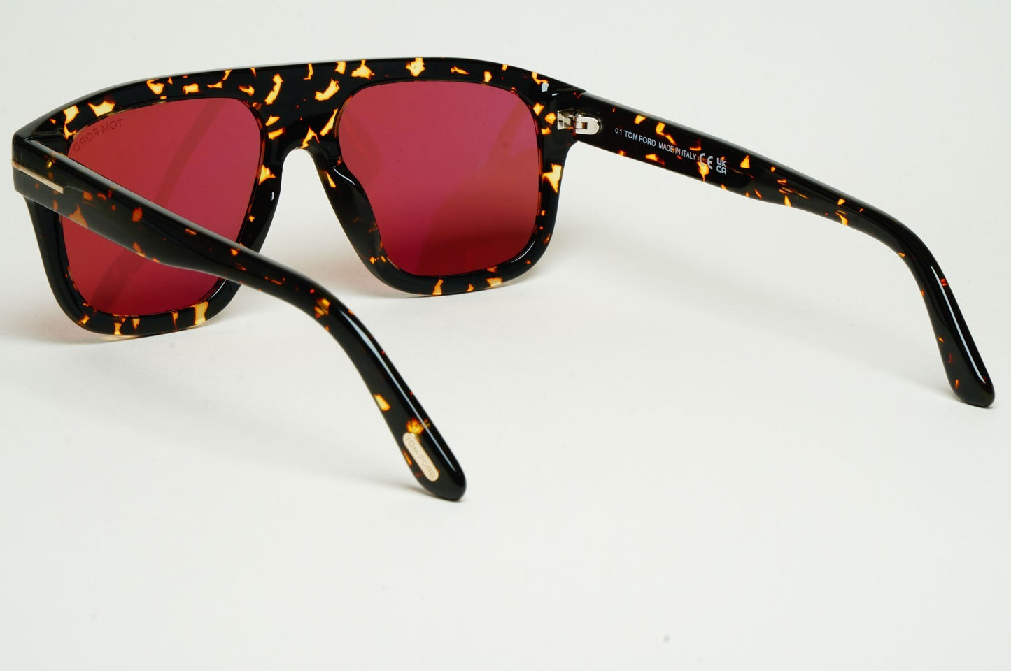 Tom Ford Sunglasses Thor Brown Dark Havana Red Bordo FT0777 TF 777 52S