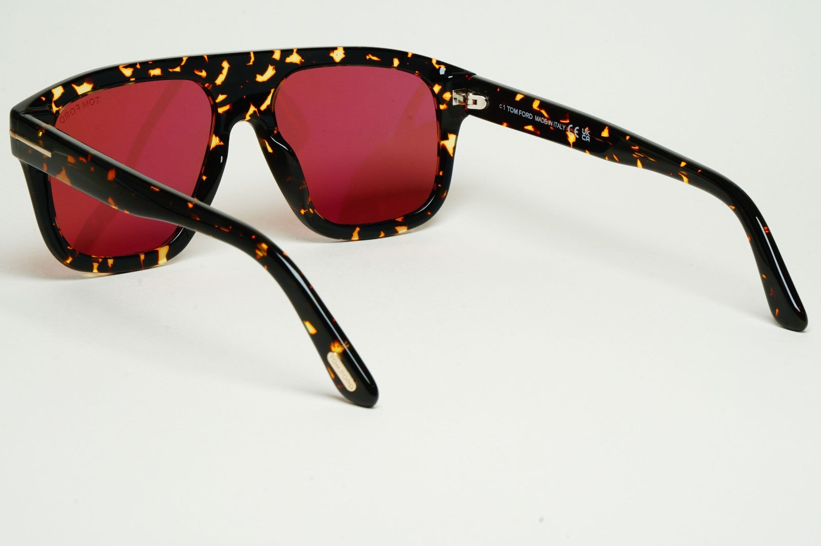 Tom Ford Sunglasses Thor Brown Dark Havana Red Bordo FT0777 TF 777 52S