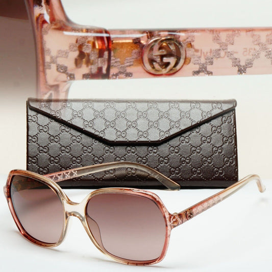Gucci Sunglasses 2015 Square Monogram Brown Gradient GG 3632/S VSFXQ 170125