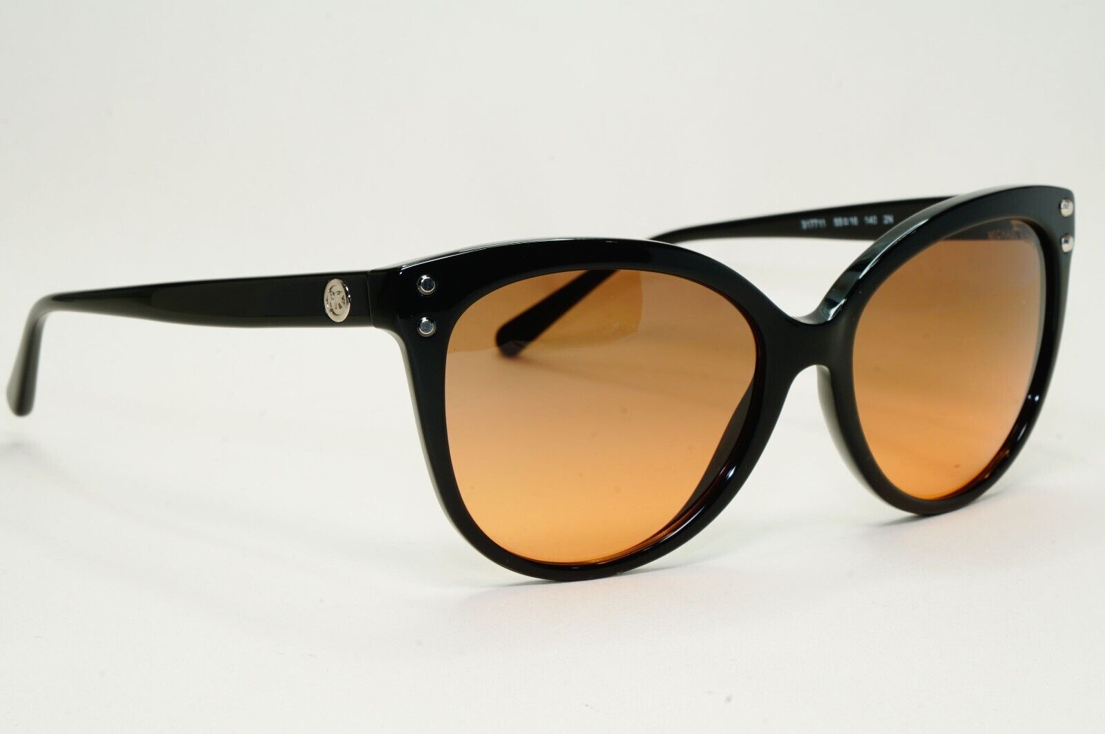 Michael Kors Sunglasses Black Brown Square MK 2045 Jan 3177/11 55mm 031124