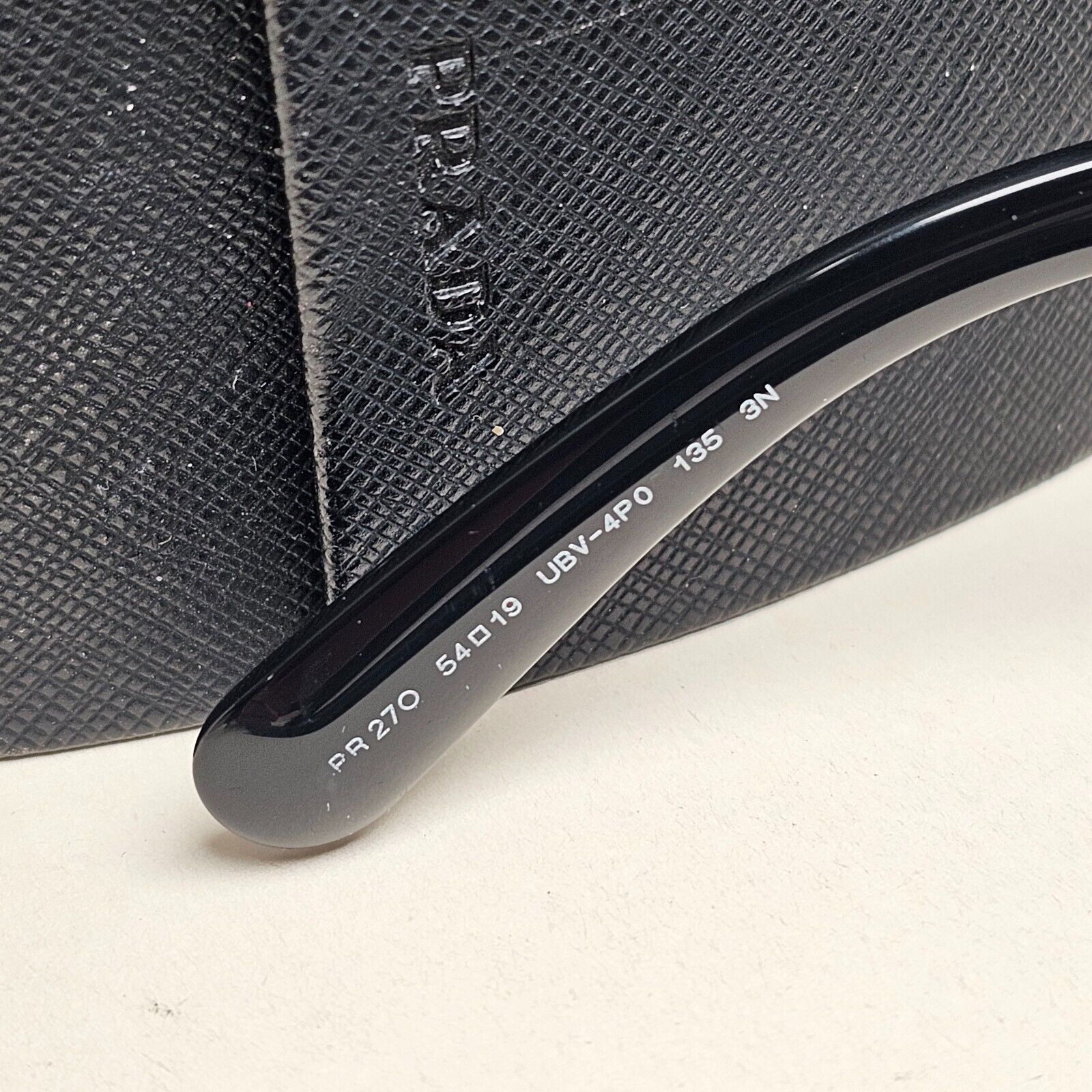 Prada Sunglasses Baroque Swirl Brown Black Square PR27OS SPR 27O UBV-4P0 250125