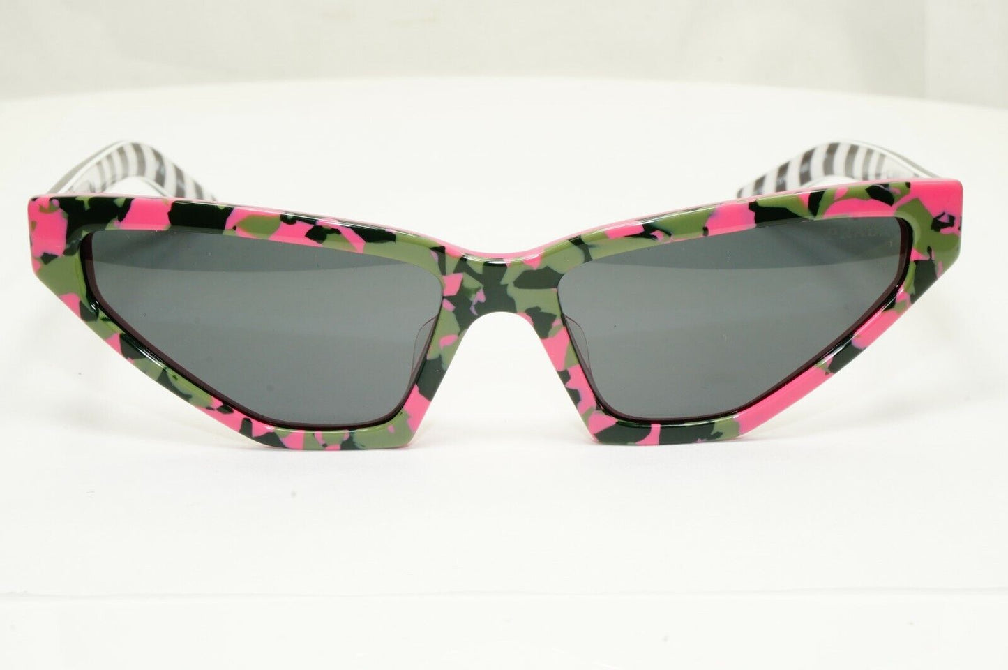 Prada Millenials Sunglasses Pink Black Green Fashion Blogger SPR 12V F 462-5S0
