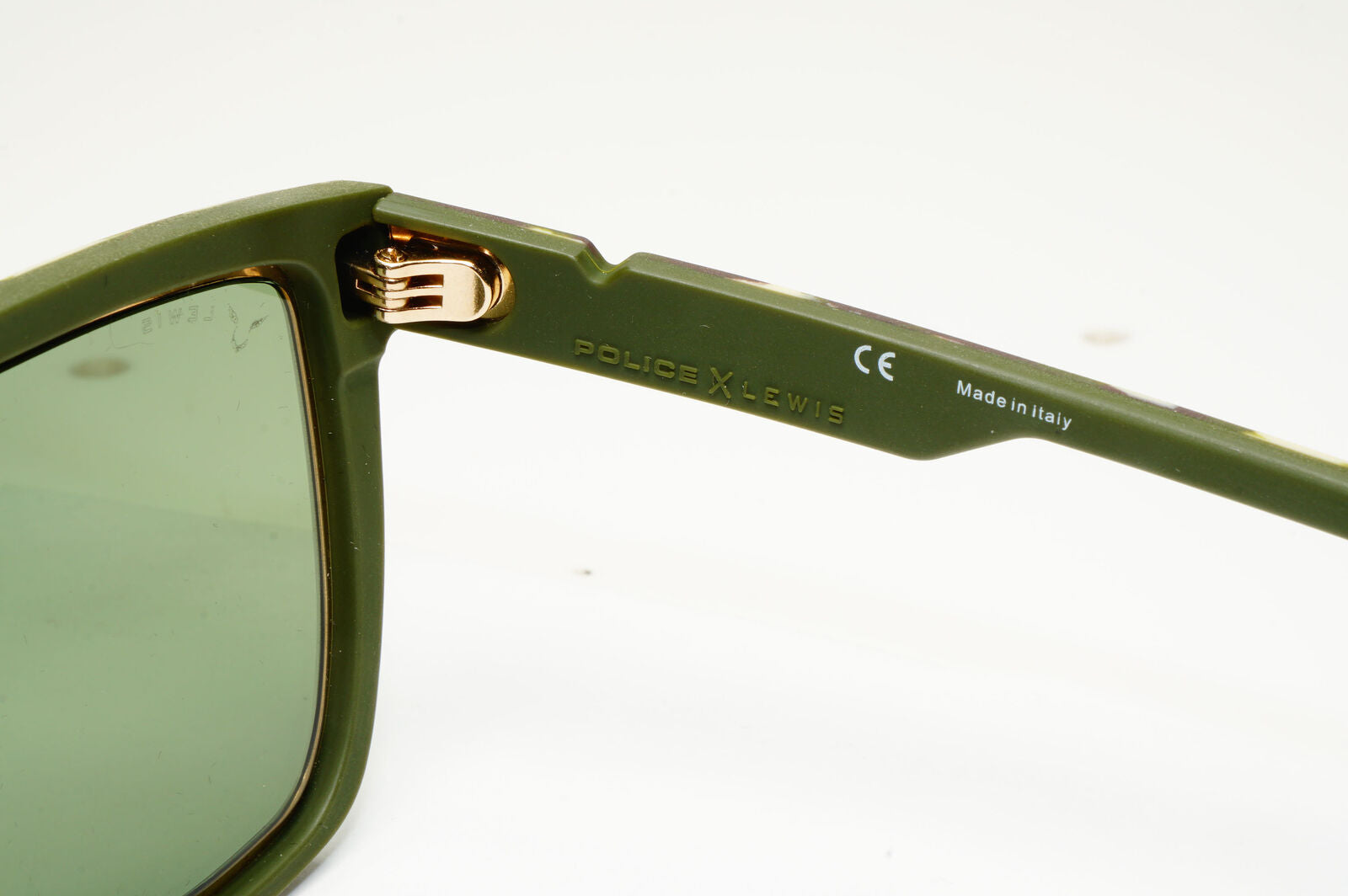 Police Lewis Hamilton F1 Sunglasses Green Mirror Camouflage SPL C51 COL XAJV 23