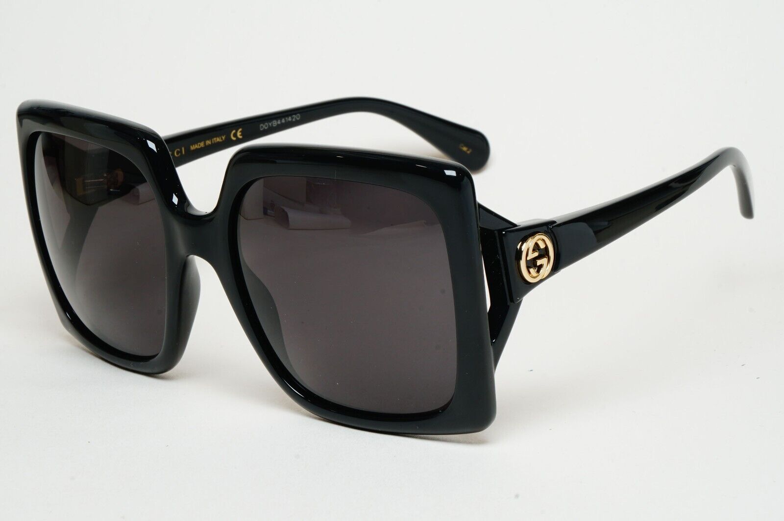 Gucci Sunglasses 2021 Black Oversized Square Large GG0876S 001 60mm 280125