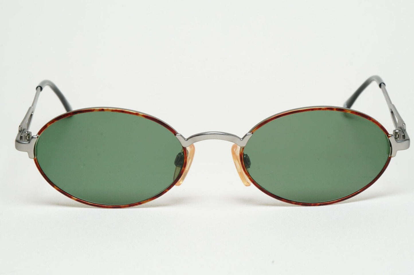 Versus Sunglasses 1996 by Gianni Versace Vintage Silver Green MOD R11 COL 27M