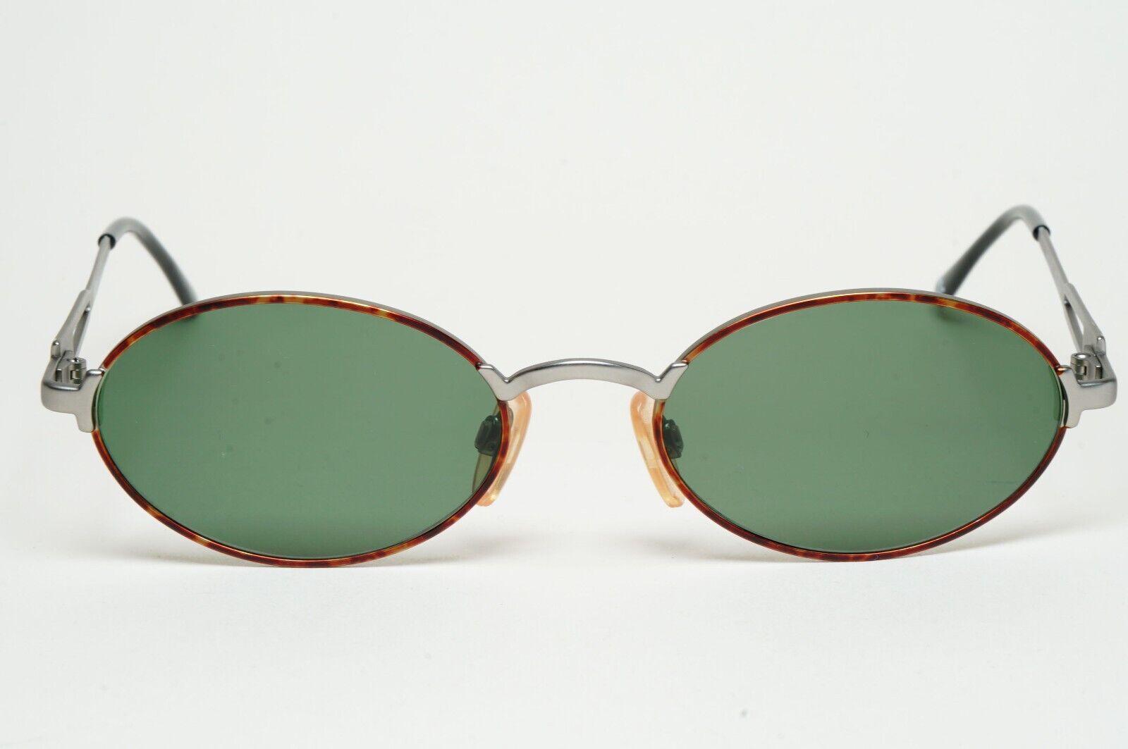 Versus Sunglasses 1996 by Gianni Versace Vintage Silver Green MOD R11 COL 27M