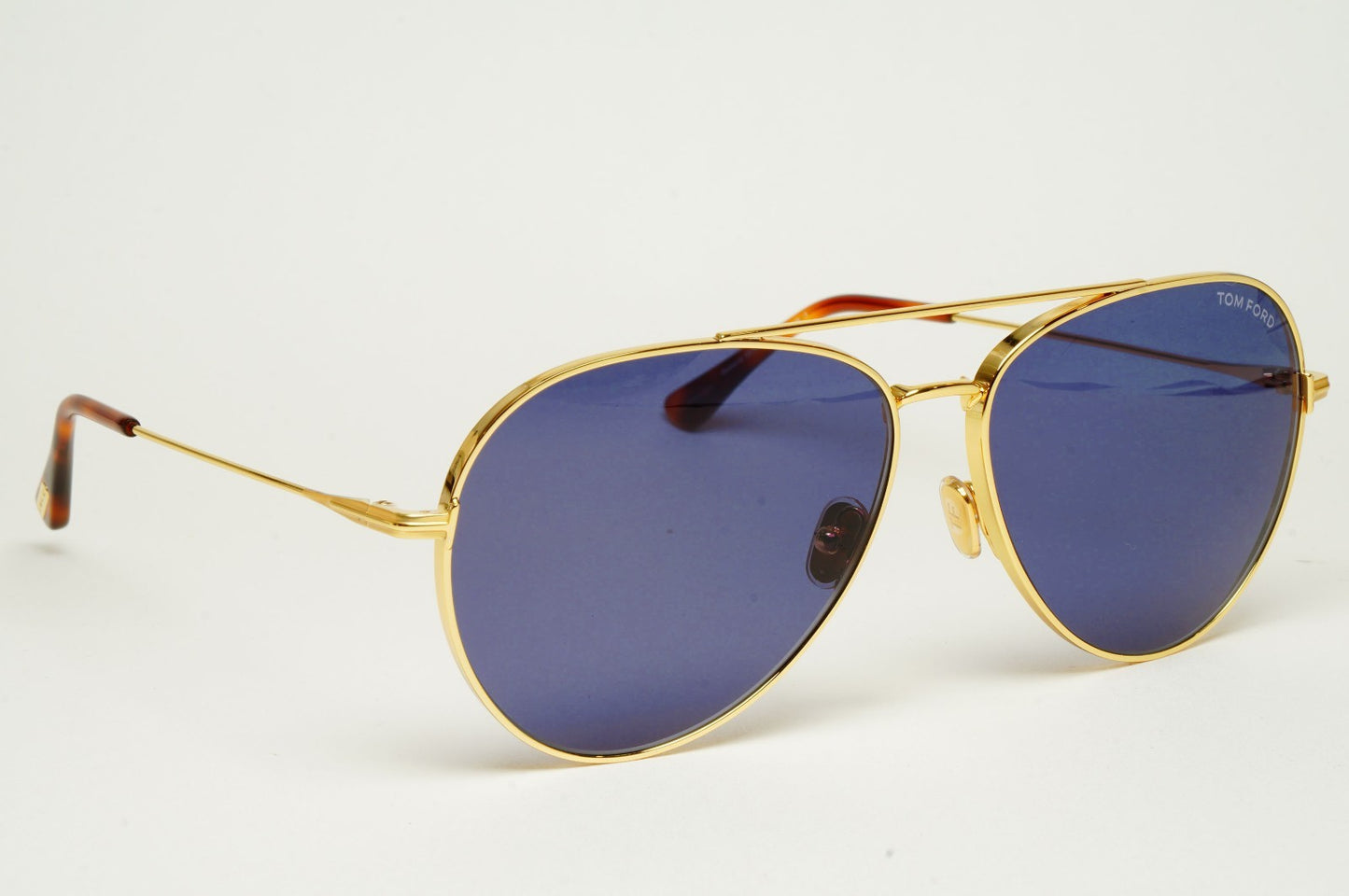 Tom Ford Sunglasses Dashel-02 Metal Pilot Gold Blue FT0996 TF 996 30V 62mm