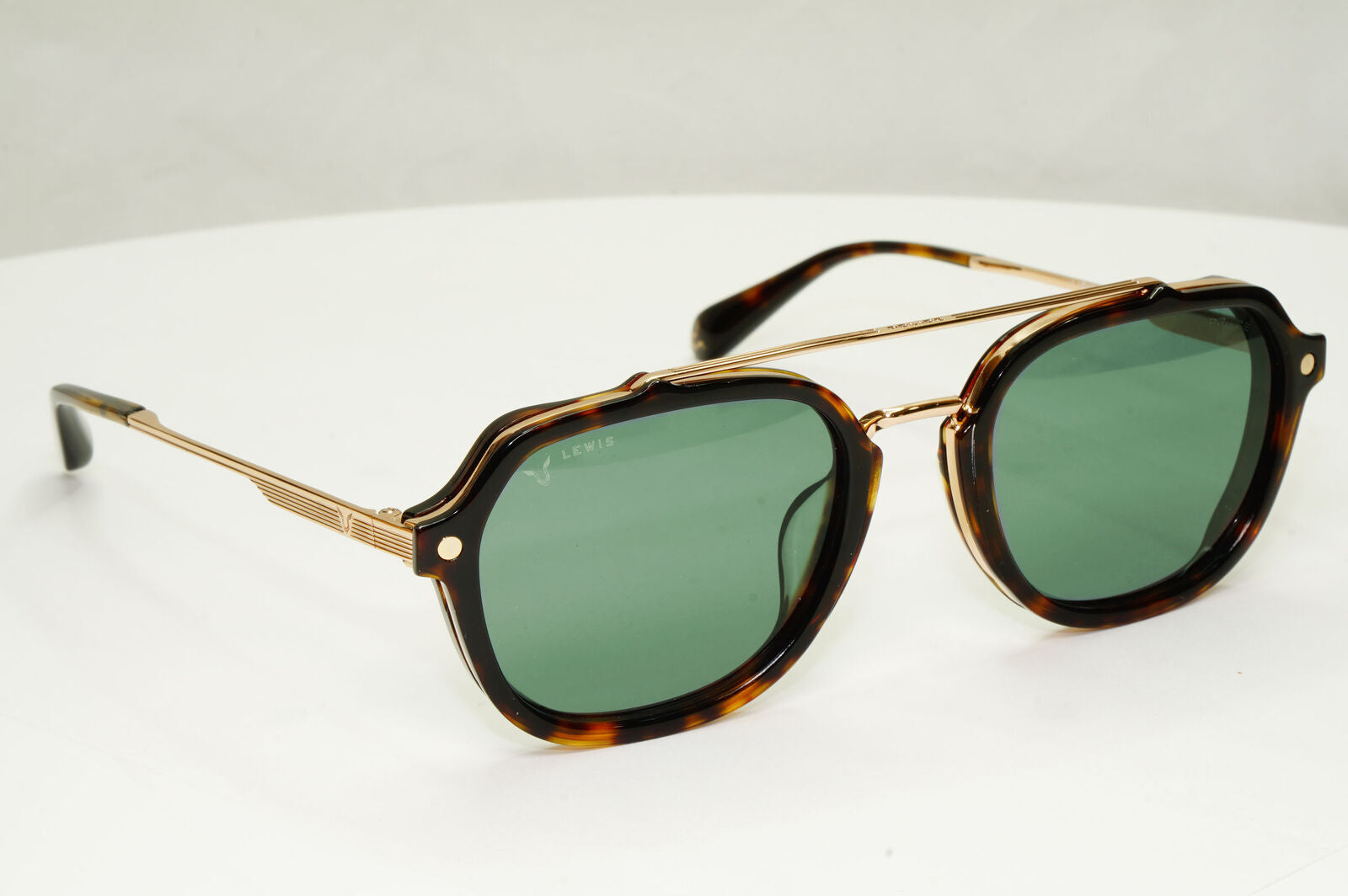Police Lewis Hamilton F1 Sunglasses Brown Gold Green SPL A26 COL 300Y 54mm