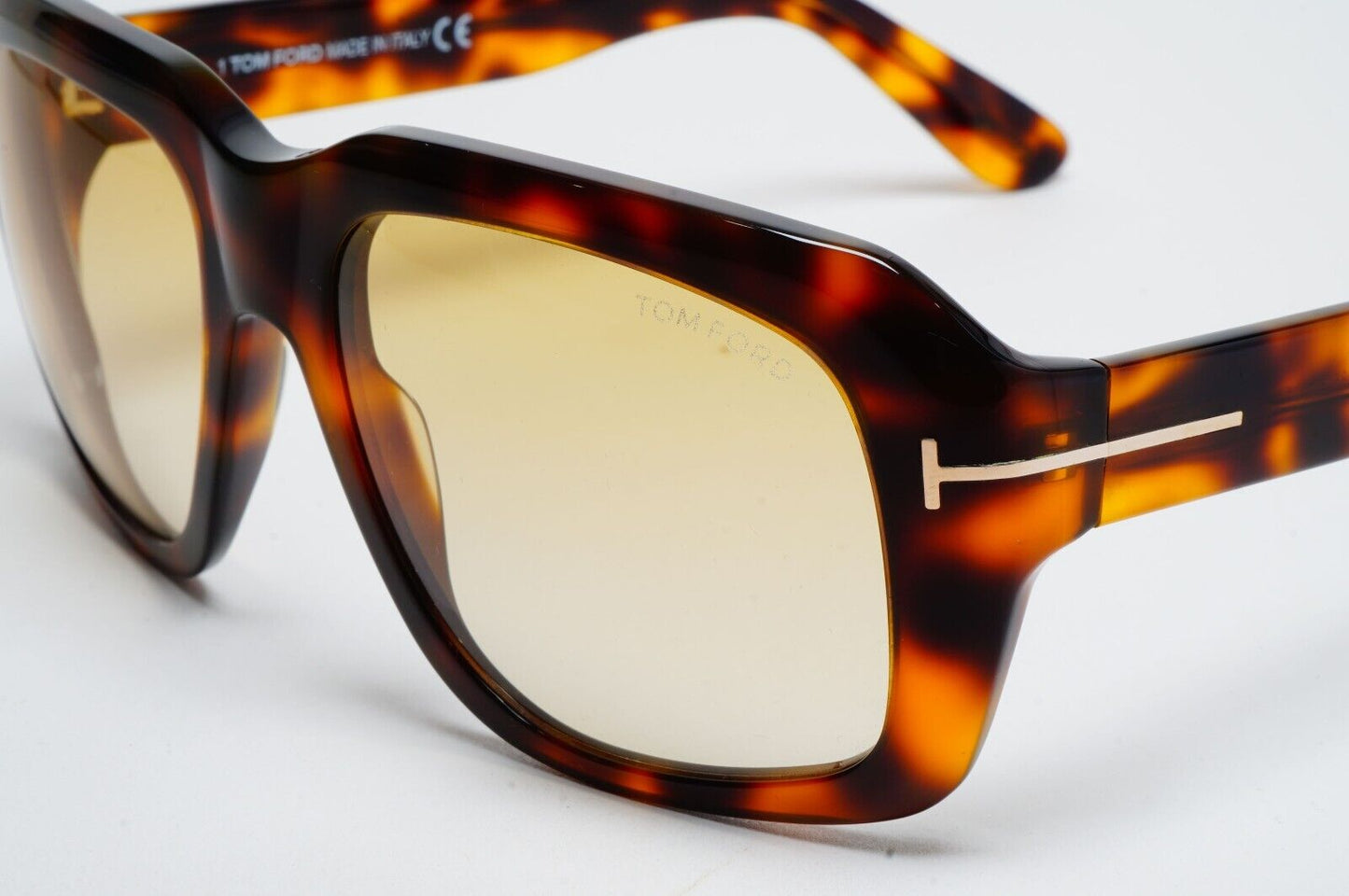 Tom Ford Sunglasses Bailey-02 Brown Tortoiseshell Yellow FT0885 TF 885 53F