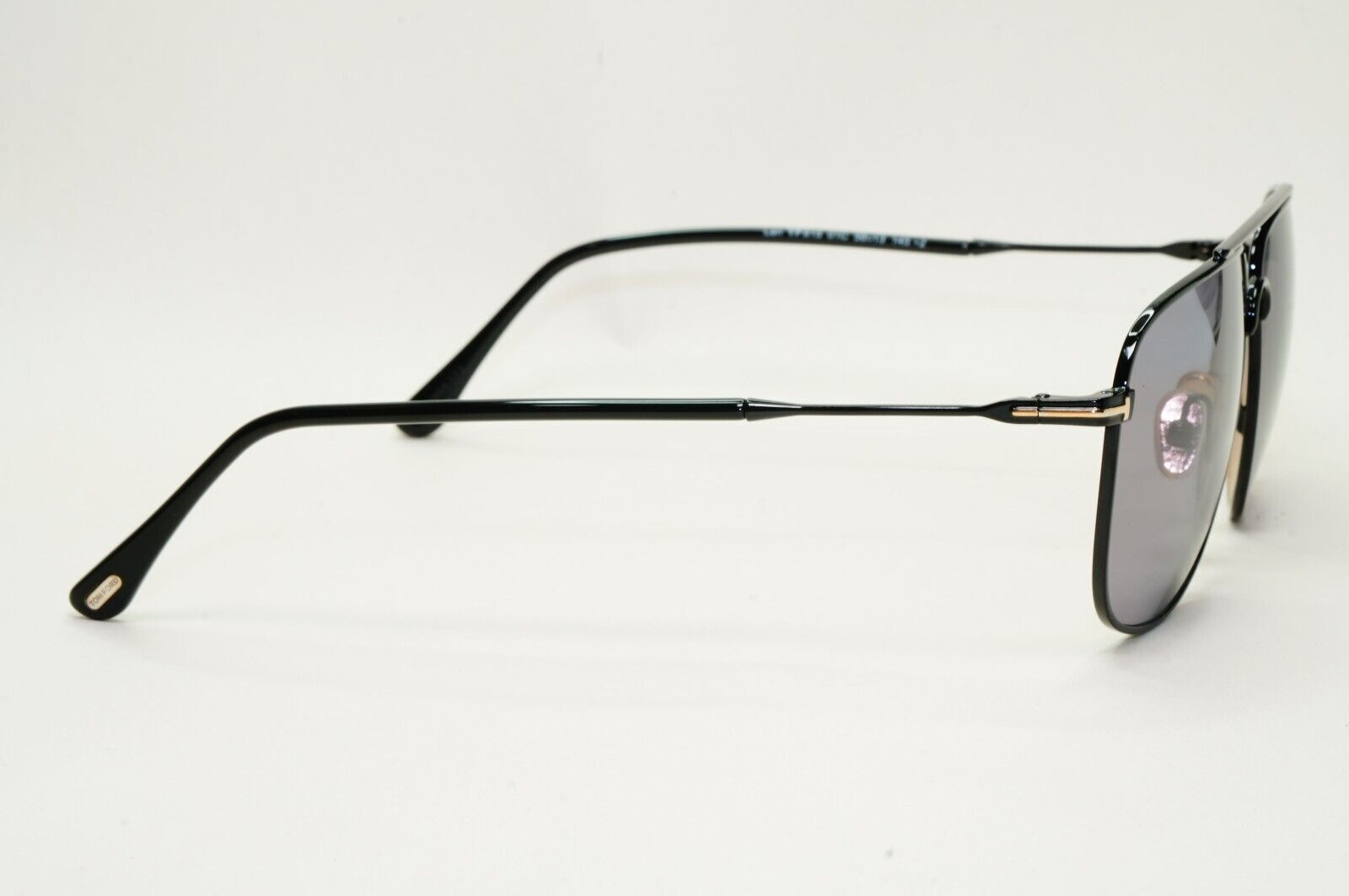 Tom Ford Sunglasses Len Black Grey Mirror Pilot Navigator FT0815 TF 815 01C 58mm