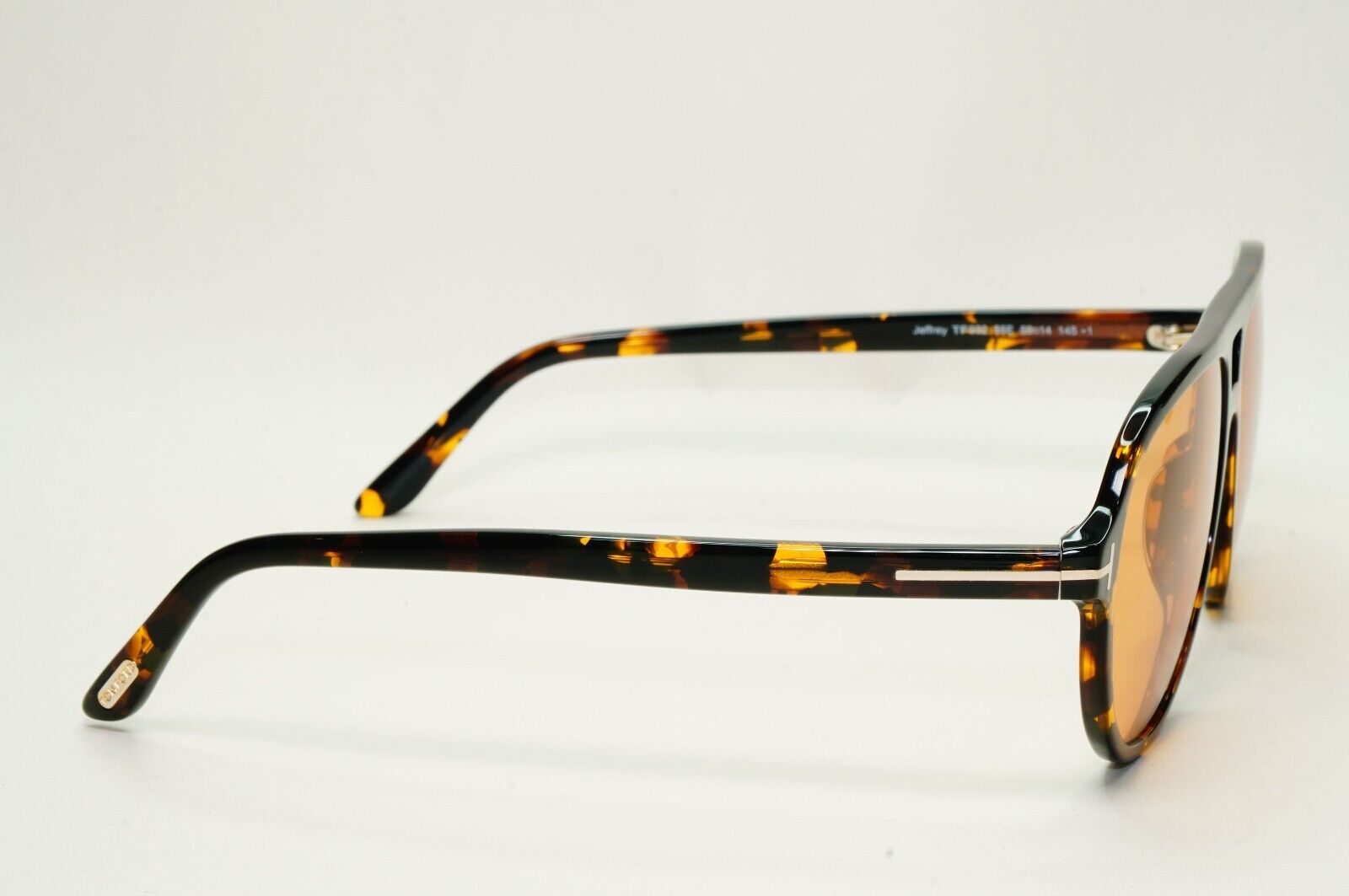 Tom Ford Sunglasses Jeffrey Brown Havana Pilot Large FT0932 TF 932 55E 59mm
