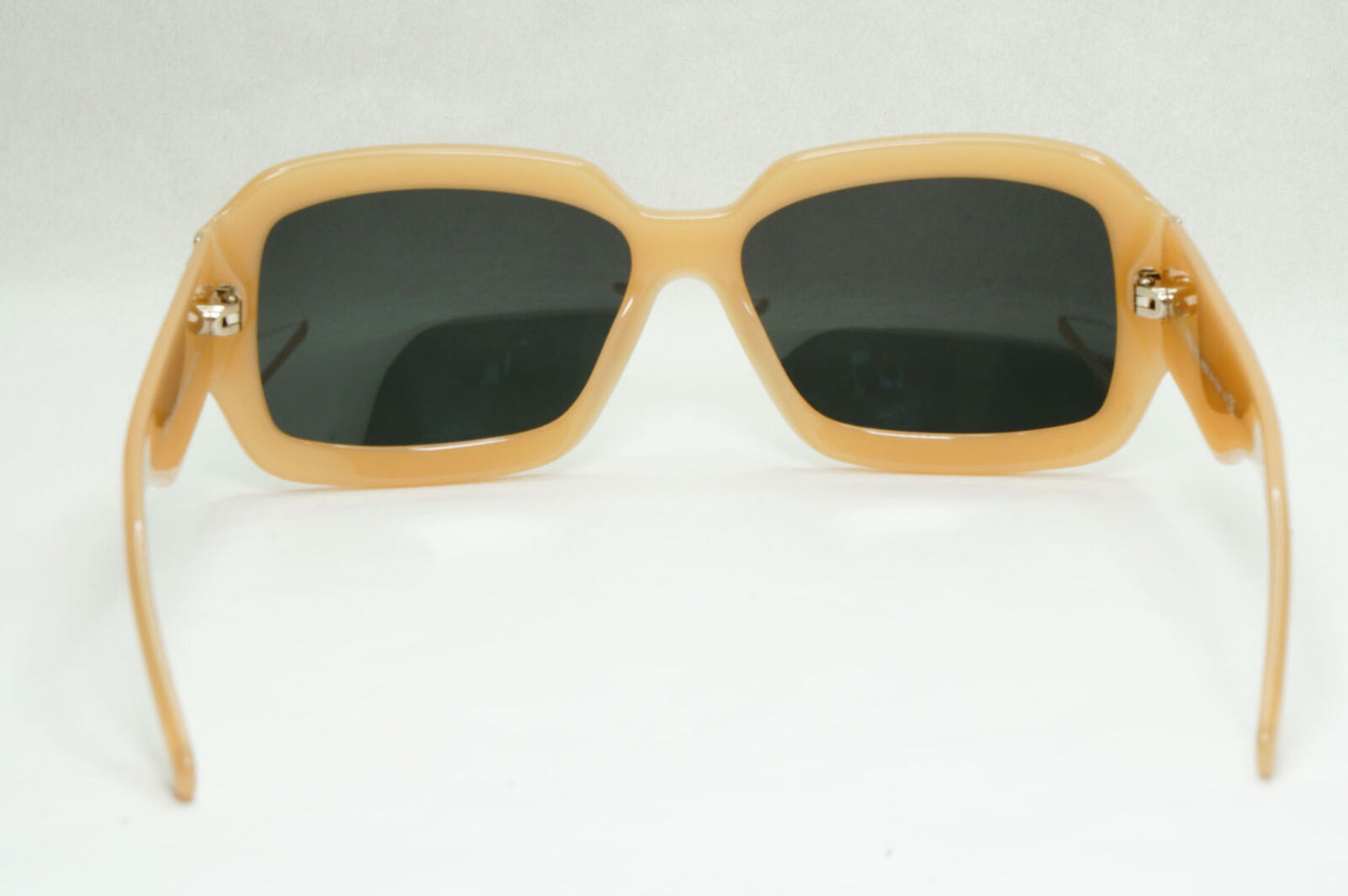 Versace Sunglasses Beige Nude Square Crystal Black MOD VE 4147-B 329/13 141223