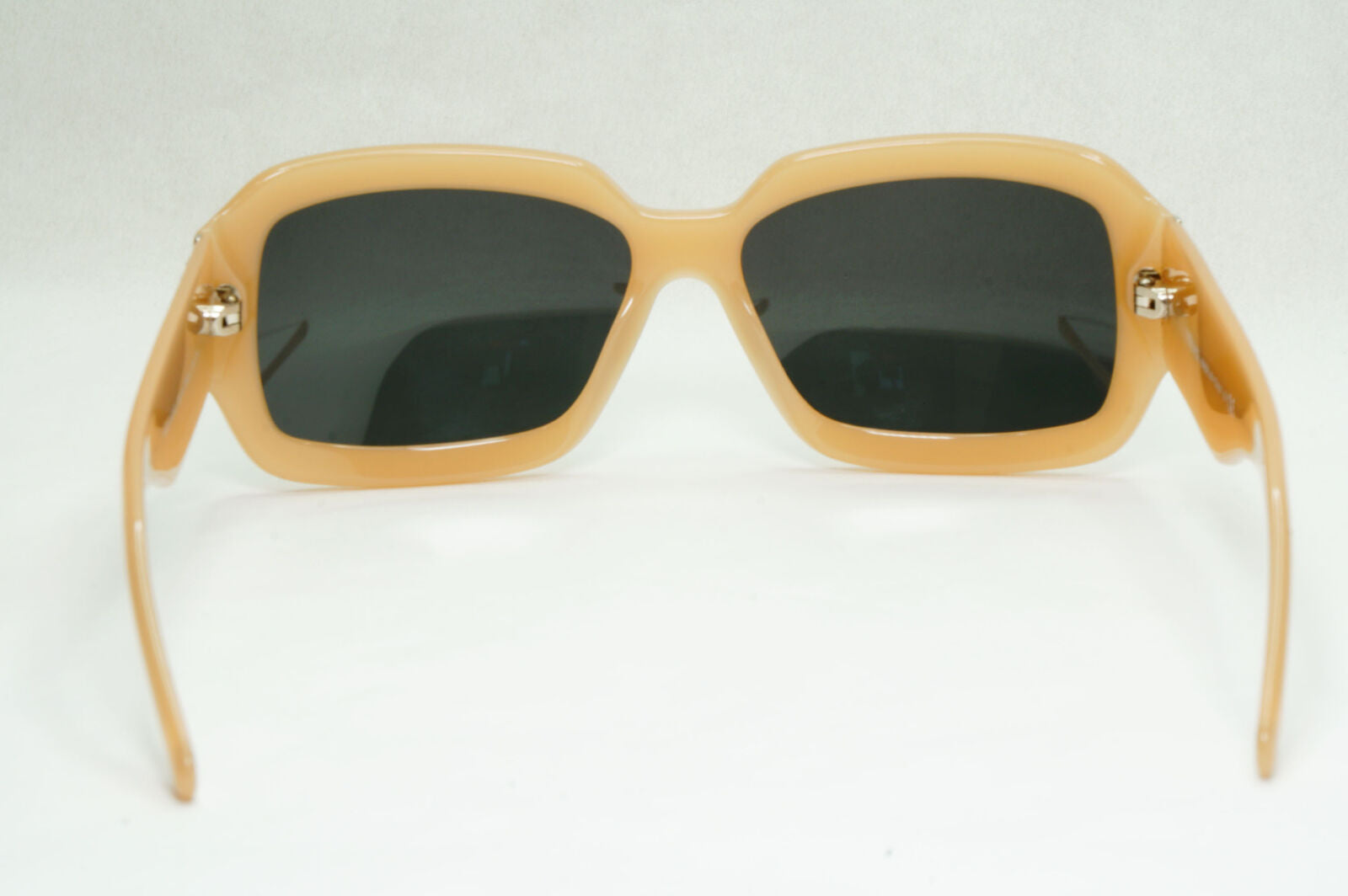 Versace Sunglasses Beige Nude Square Crystal Black MOD VE 4147-B 329/13 141223