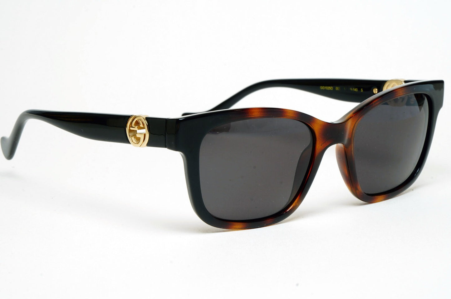 Gucci Sunglasses 2022 Black Brown Gold Square GG1025O 005 51mm 100325