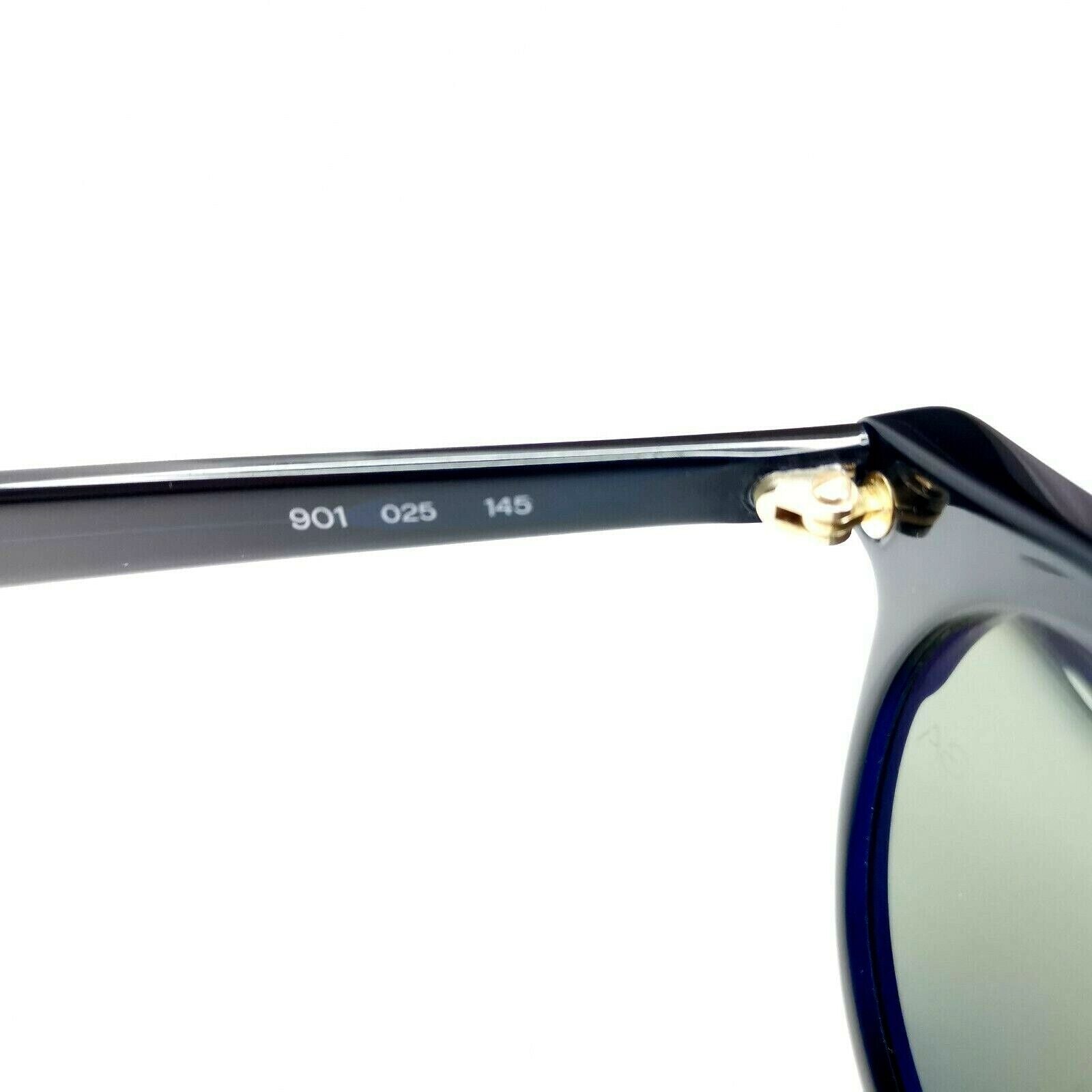 Giorgio Armani 1997 Vintage Blue Green Retro Havana Sunglasses Mens 901 025