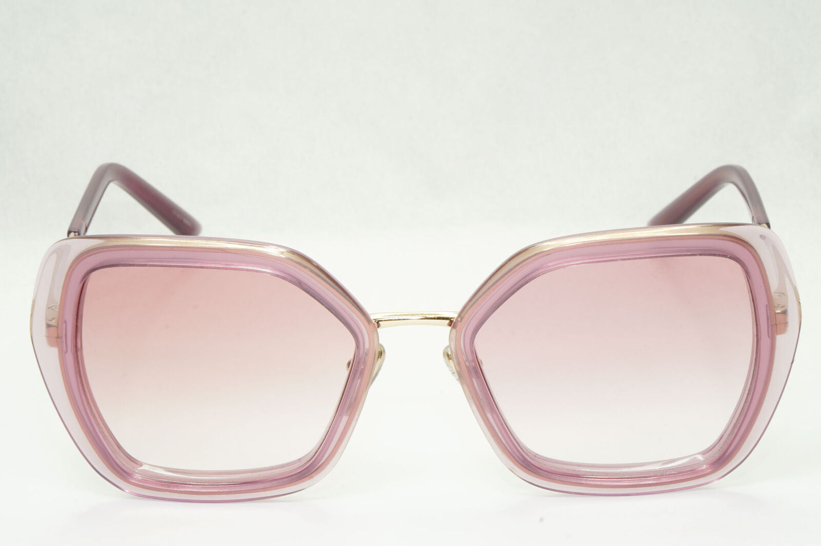 Prada Sunglasses Lilac Gold Buganville Opal Square PR53YS SPR 53Y 05Y-02O