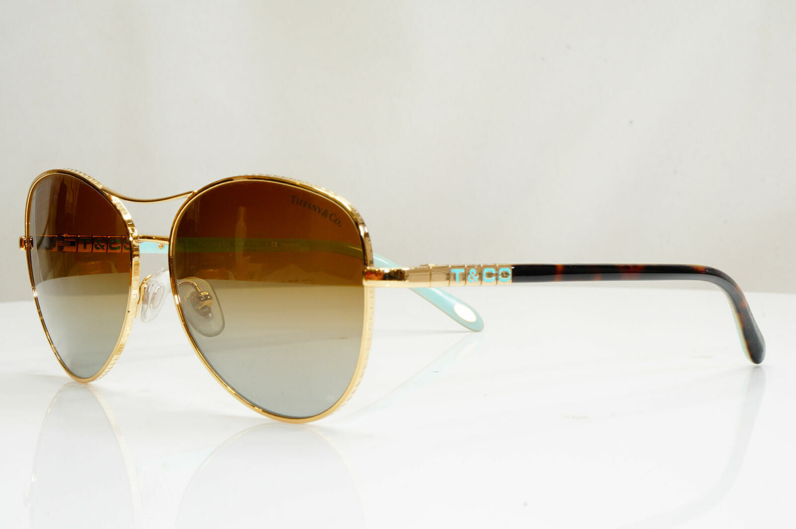 Authentic TIFFANY & CO Polarized Sunglasses Pilot LOVE TF 3041 6084/T5 26734