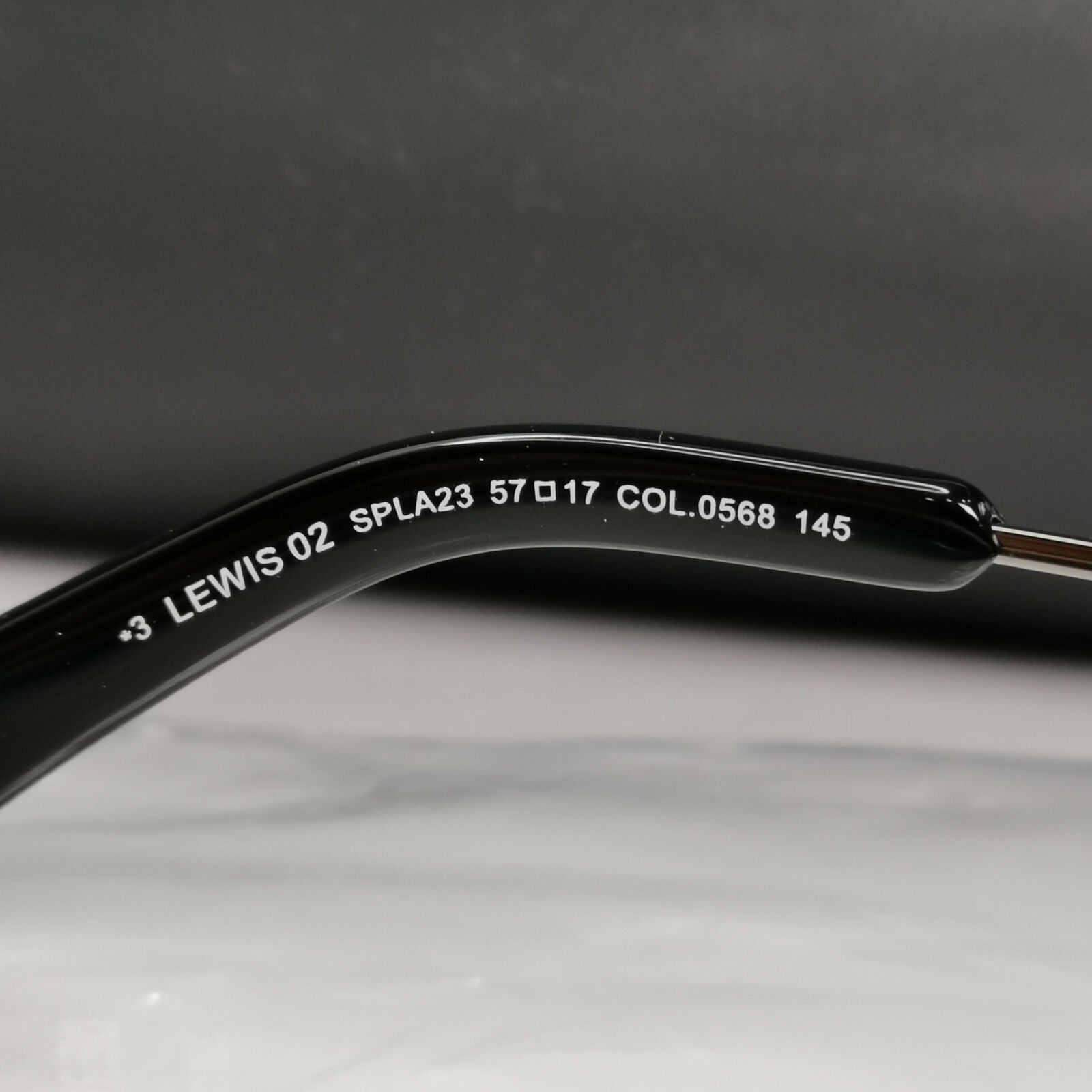 Police F1 Lewis Hamilton Sunglasses Black Gunmetal Grey Square SPL A23 COL 0568