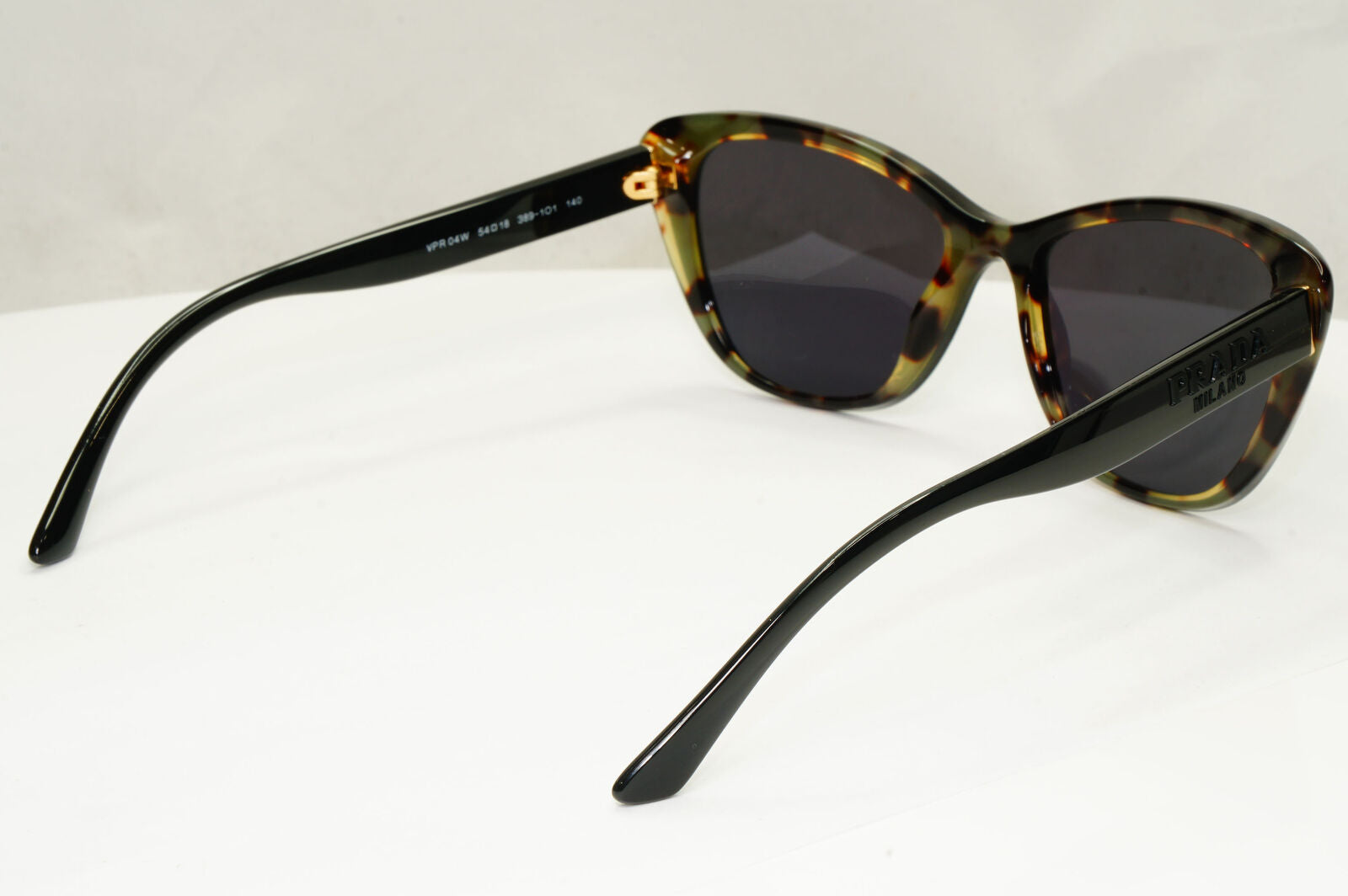 Prada Sunglasses Black Square Glossy PR04WV VPR 04W 389-1O1 180323
