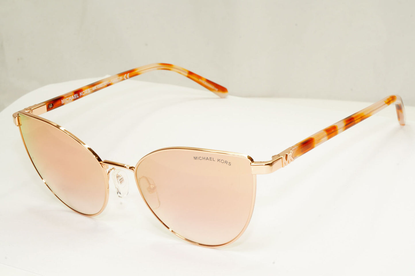Michael Kors Womens Mirror Rose Gold Metal Sunglasses MK 1052 Arrowhead 11086F
